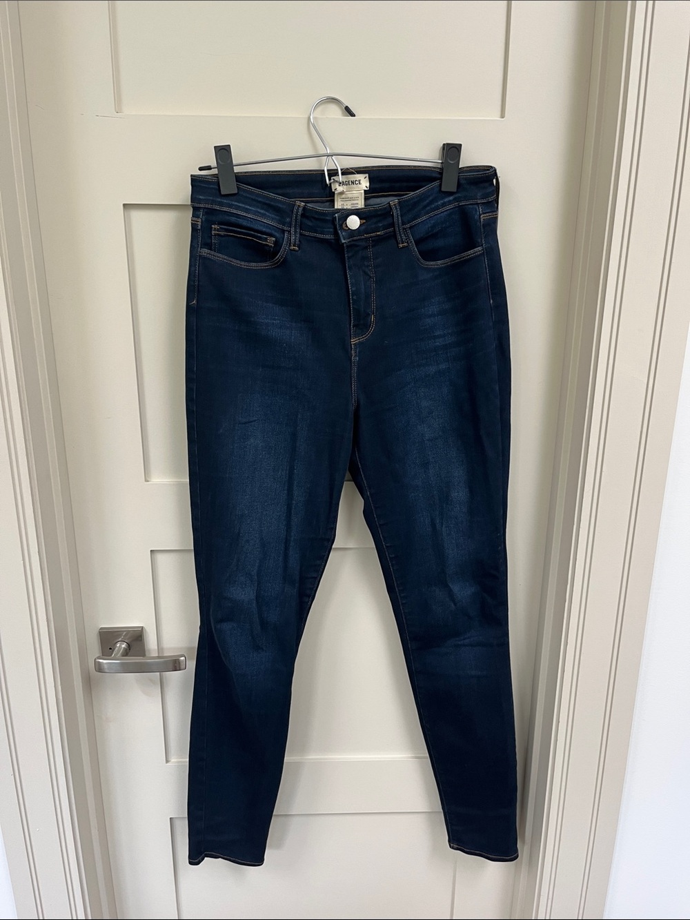 L’AGENCE jeans dark wash skinny
